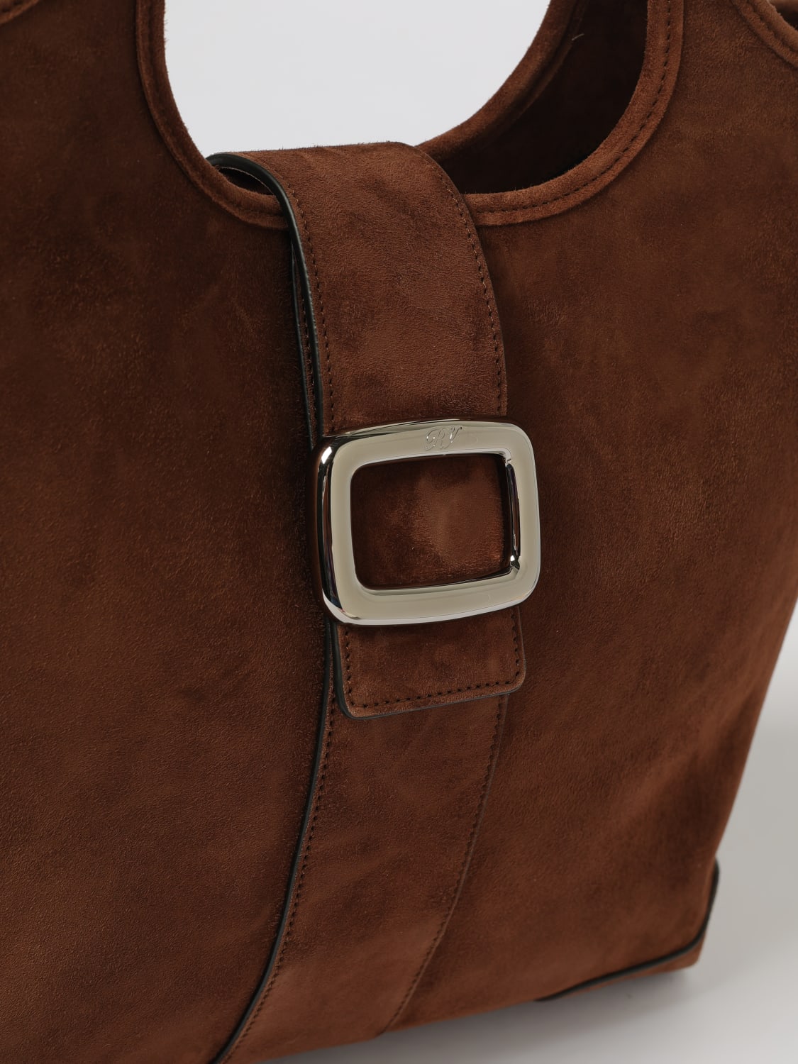 ROGER VIVIER SAC CABAS: Sac porté épaule femme Roger Vivier, Noisette - Img 3