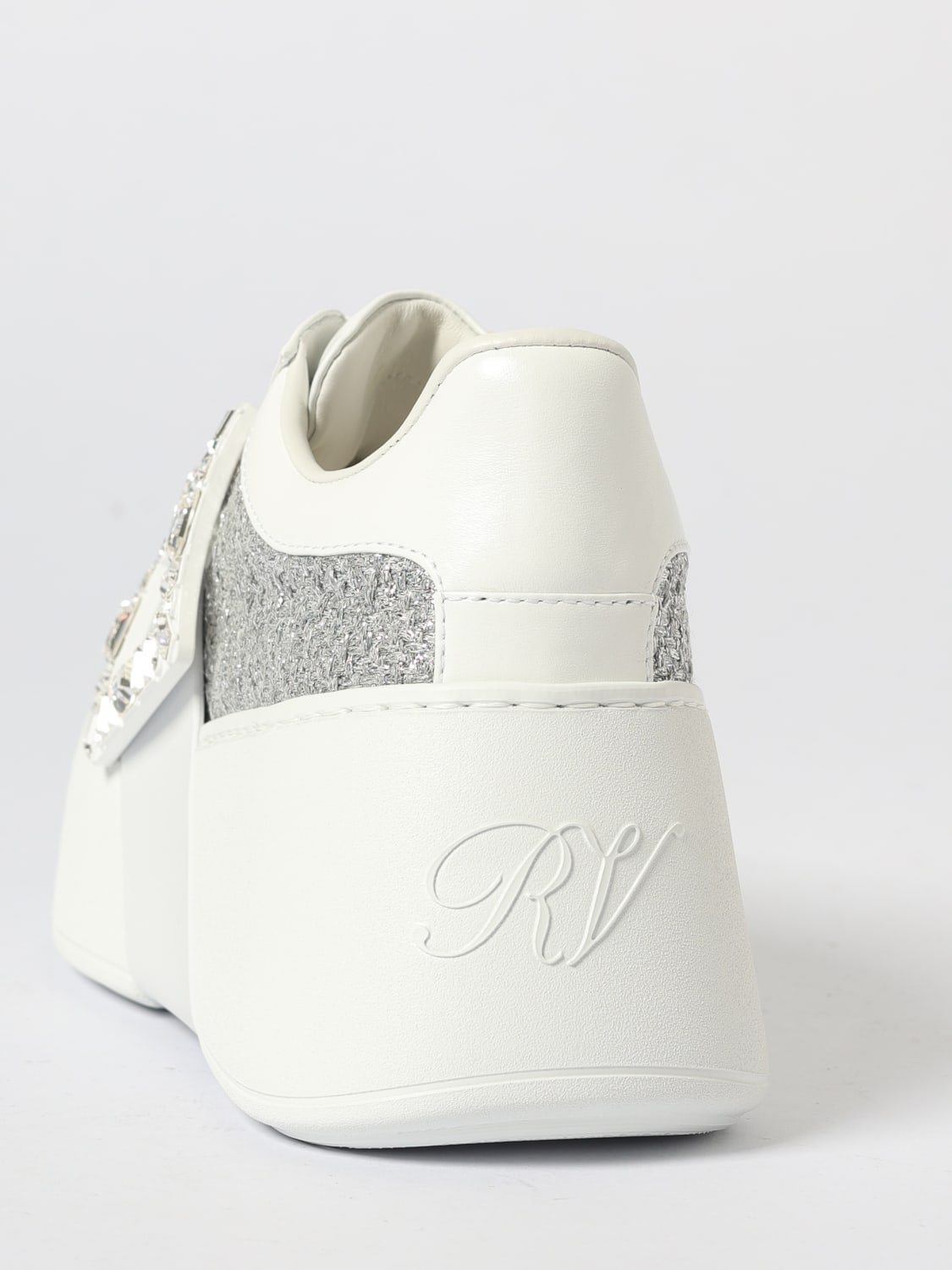 ROGER VIVIER SNEAKERS: Sneakers damen Roger Vivier, Weiß - Img 4