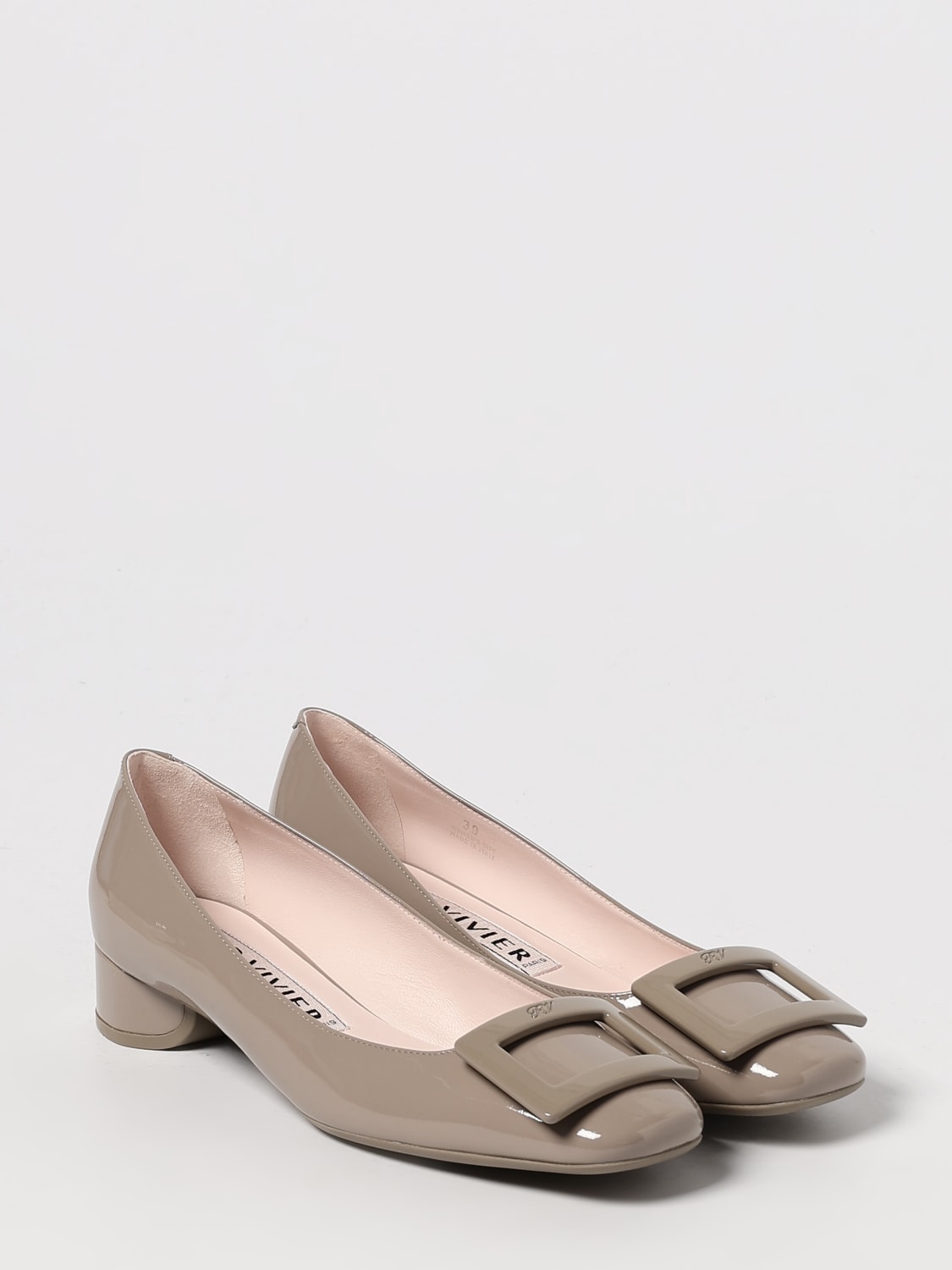 ROGER VIVIER BALLERINE: Chaussures femme Roger Vivier, Taupe - Img 2