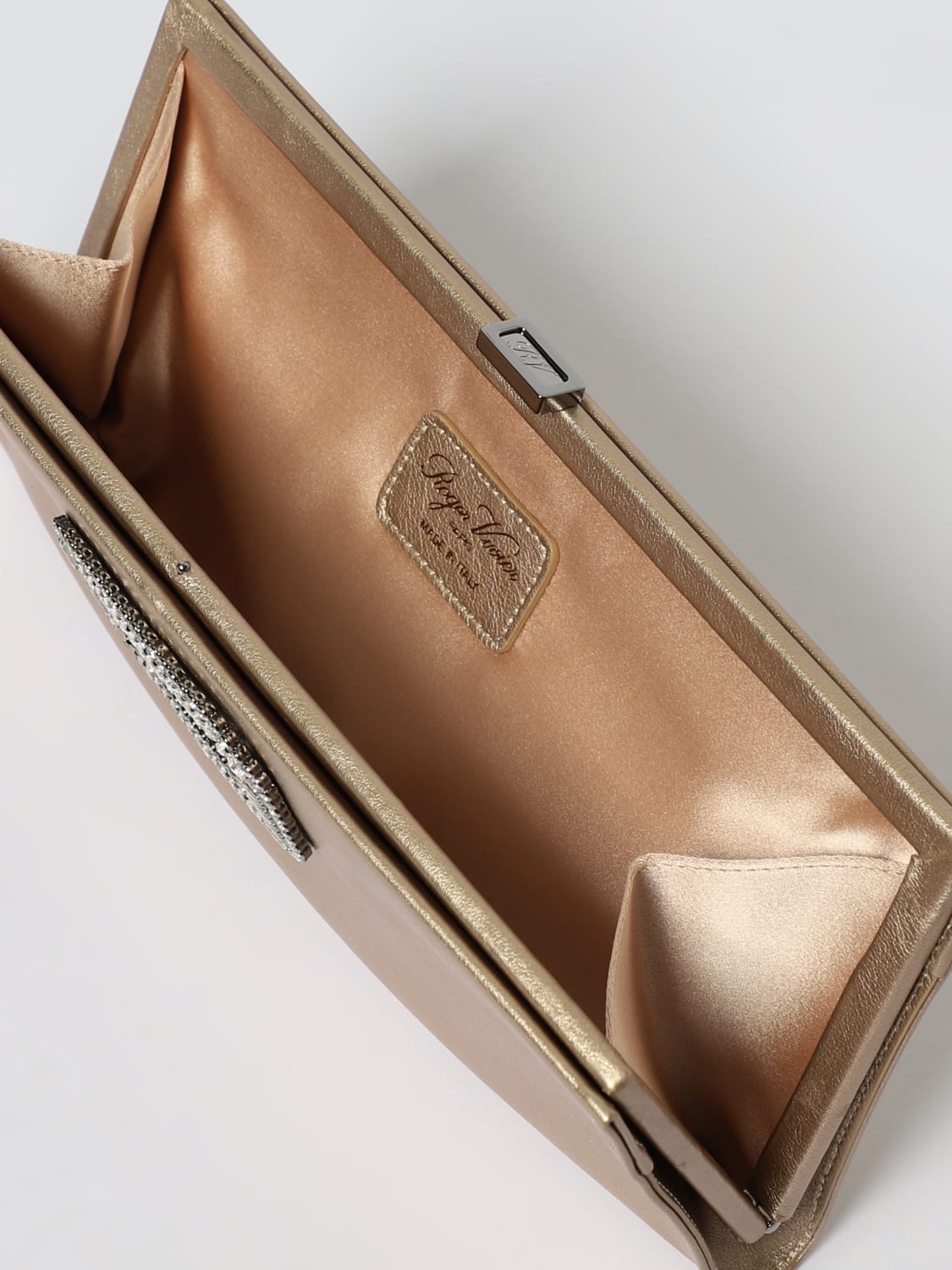 ROGER VIVIER CLUTCH: Schultertasche damen Roger Vivier, Yellow Cream - Img 4