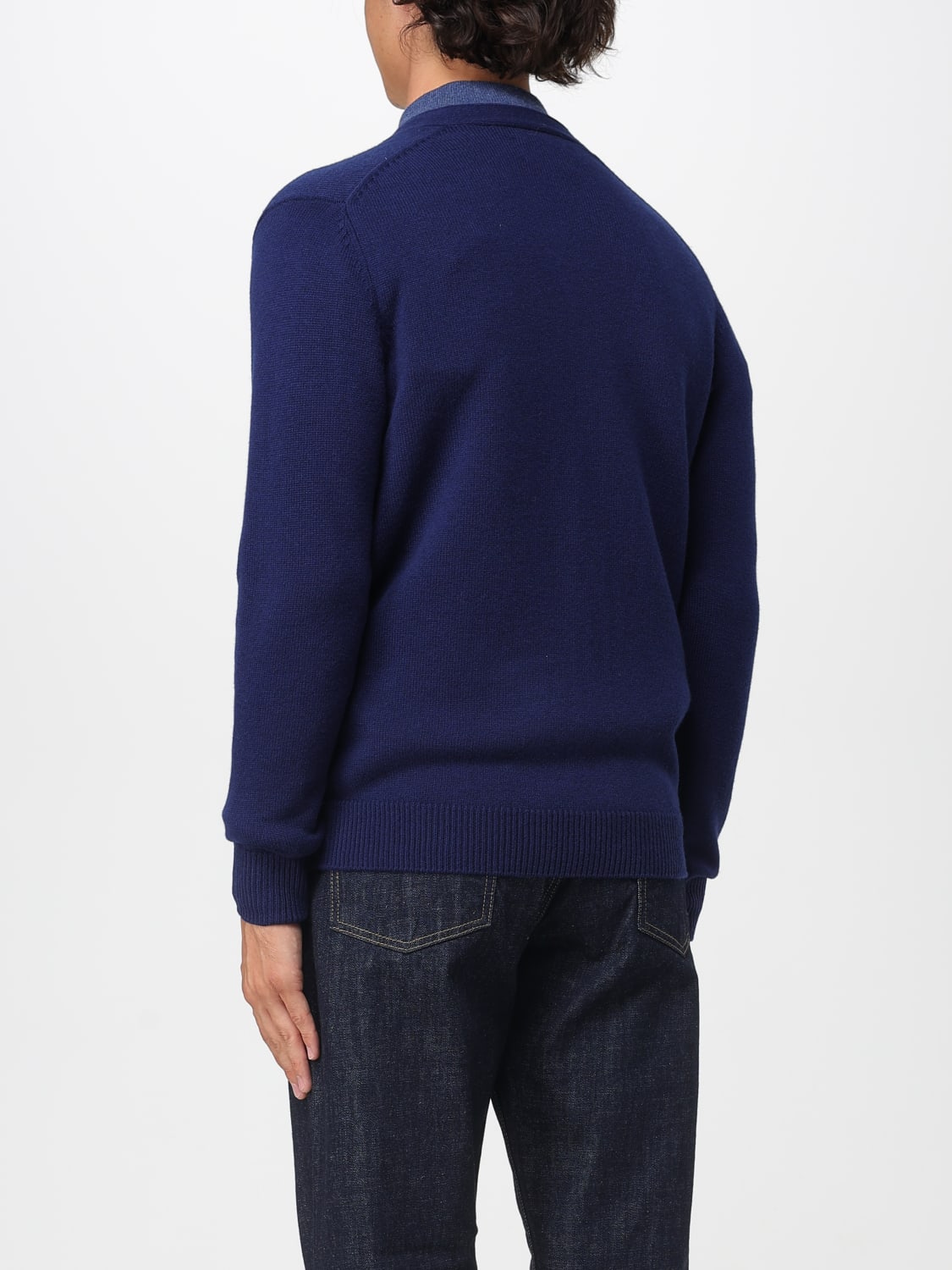 MC2 SAINT BARTH SWEATER: Sweater men Mc2 Saint Barth, Navy - Img 2