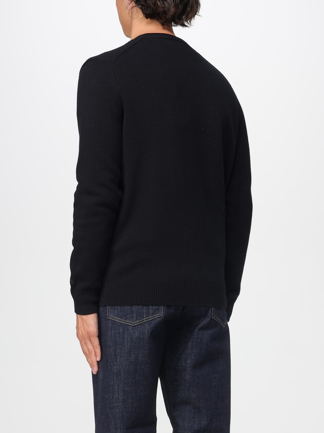 MC2 SAINT BARTH PULLOVER: Pullover herren Mc2 Saint Barth, Schwarz - Img 2