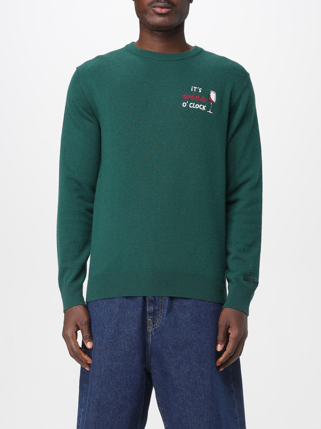 MC2 SAINT BARTH PULLOVER: Pullover herren Mc2 Saint Barth, Grün - Img 1