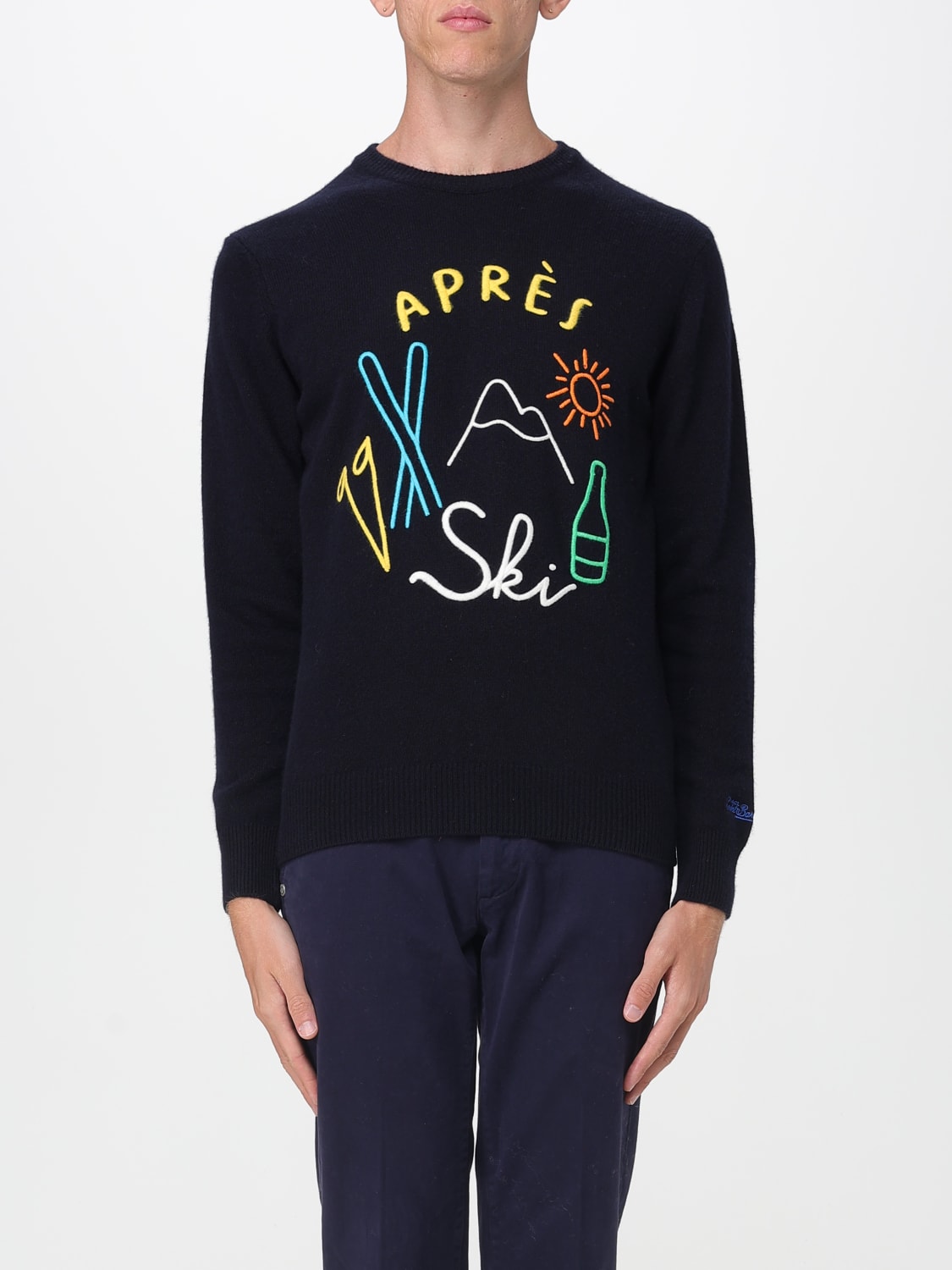 MC2 SAINT BARTH PULLOVER: Pullover herren Mc2 Saint Barth, Blau - Img 1