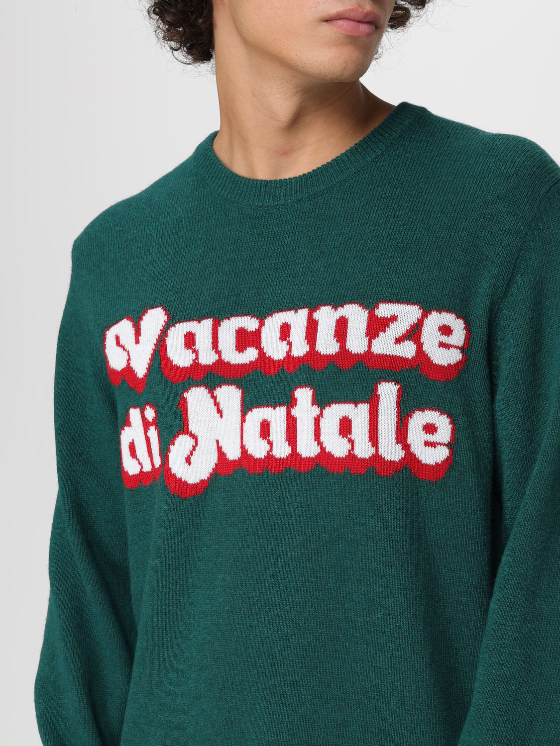 MC2 SAINT BARTH SWEATER: Sweater men Mc2 Saint Barth, Green - Img 3