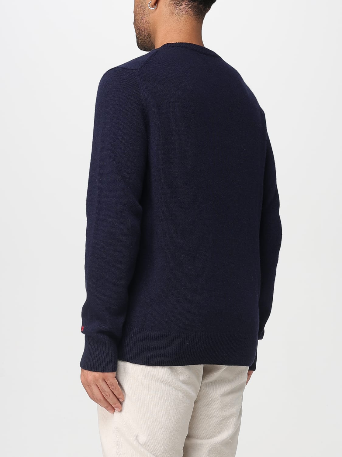 MC2 SAINT BARTH SWEATER: Sweater men Mc2 Saint Barth, Blue - Img 2