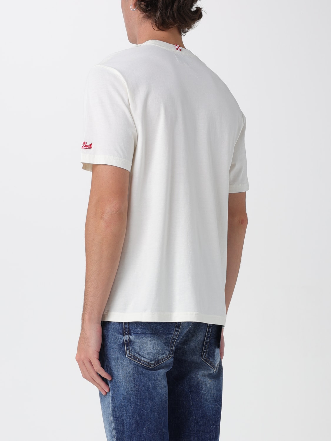 MC2 SAINT BARTH T-SHIRT: T-shirt men Mc2 Saint Barth, Yellow Cream - Img 2