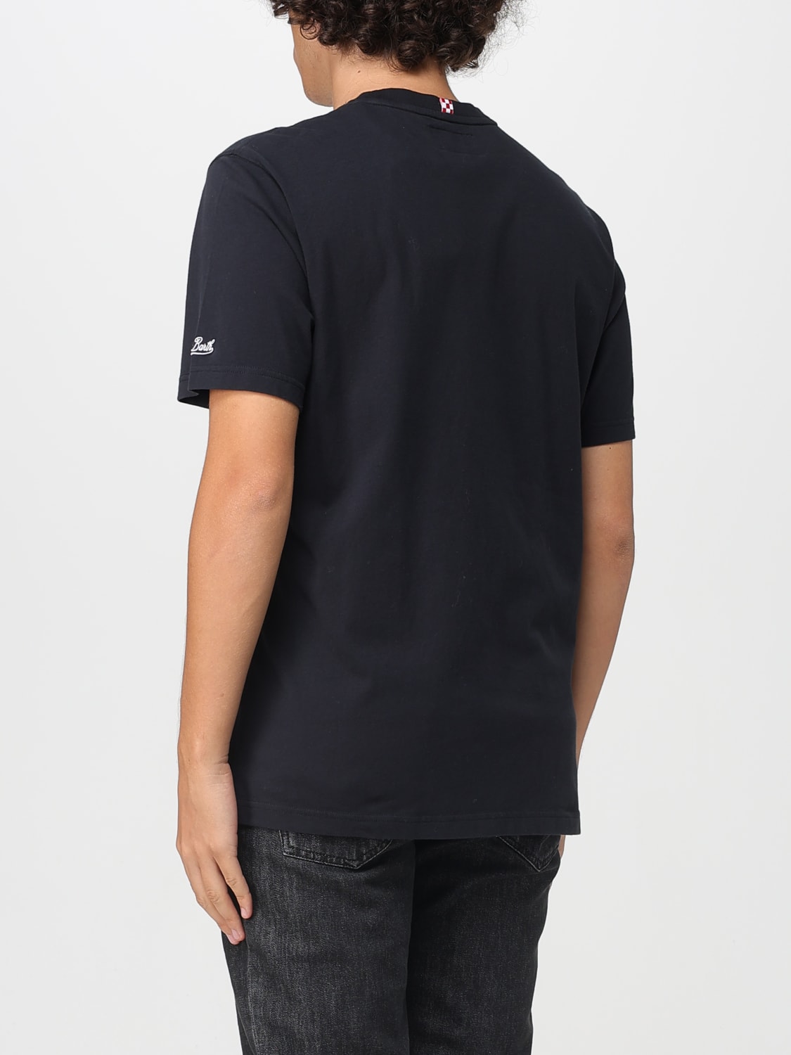 MC2 SAINT BARTH T-SHIRT: T-shirt Arnott warm bollicine MC2 Saint Barth, Nero - Img 2