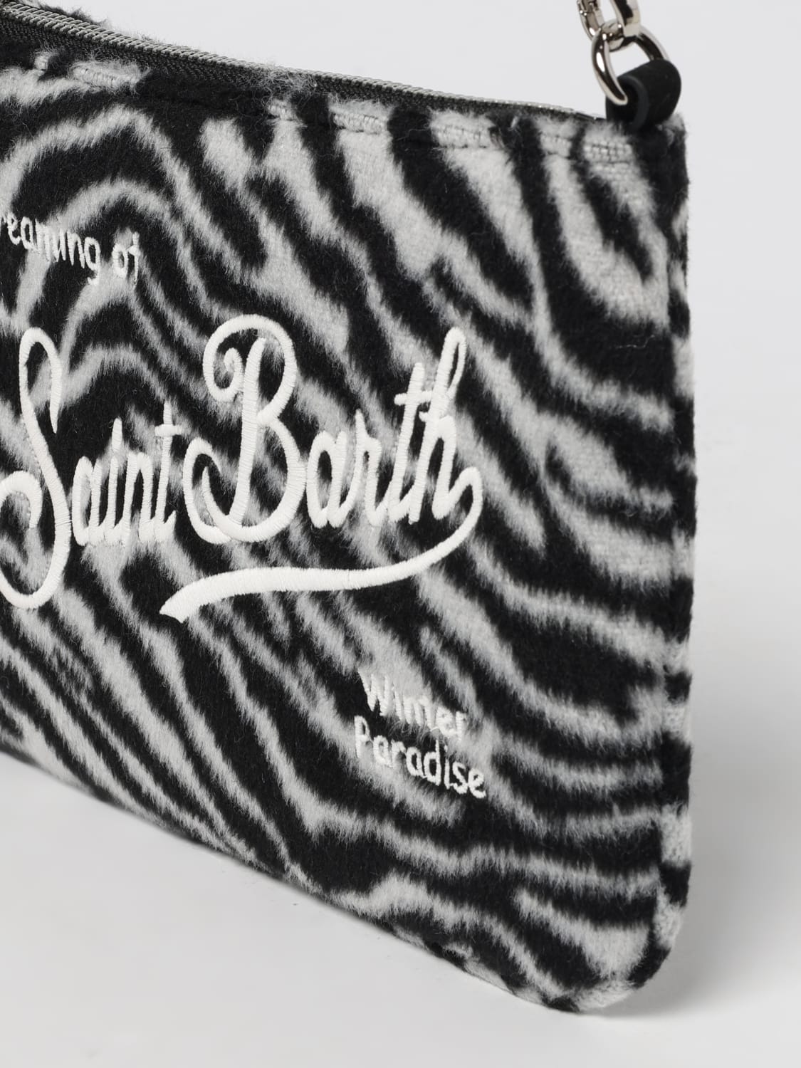 MC2 SAINT BARTH MINI BAG: Shoulder bag woman Mc2 Saint Barth, White - Img 3