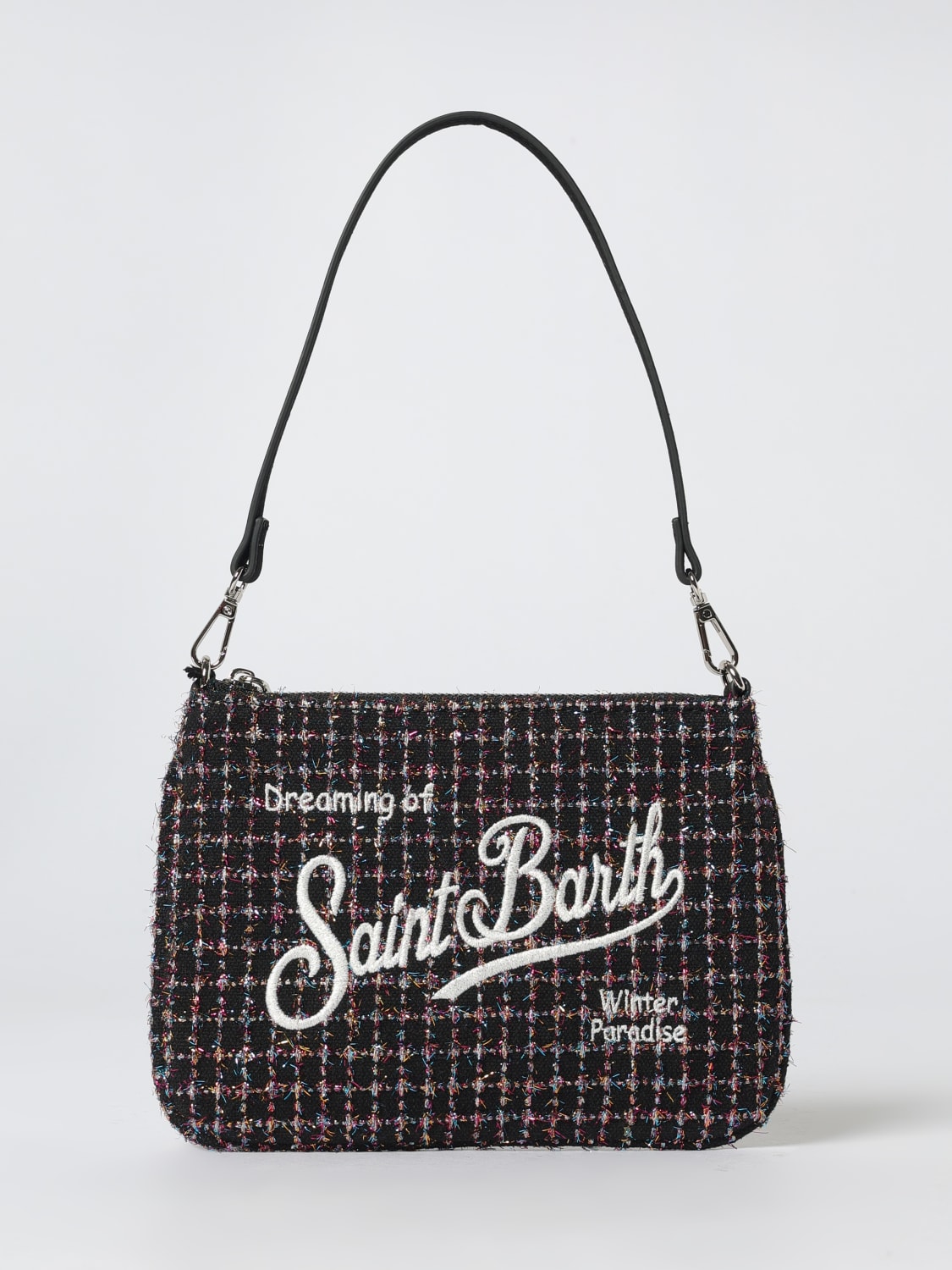 MC2 SAINT BARTH MINI BAG: Shoulder bag woman Mc2 Saint Barth, Black - Img 1
