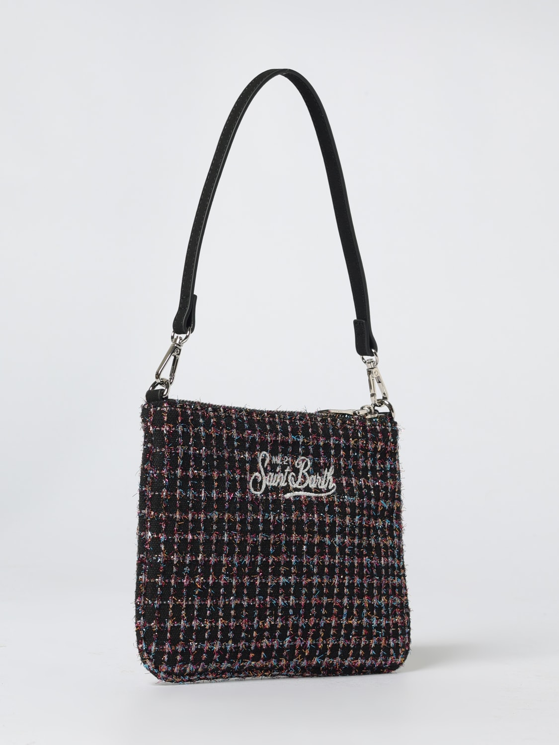 MC2 SAINT BARTH MINI BAG: Shoulder bag woman Mc2 Saint Barth, Black - Img 2