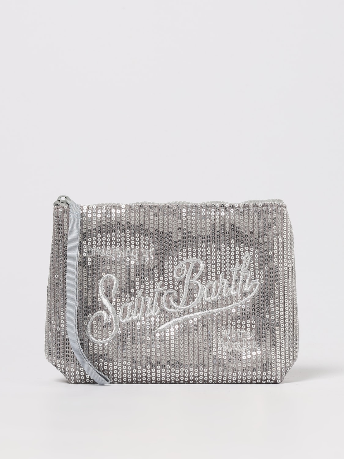 MC2 SAINT BARTH CLUTCH: Bolso de hombro mujer Mc2 Saint Barth, Plata - Img 1
