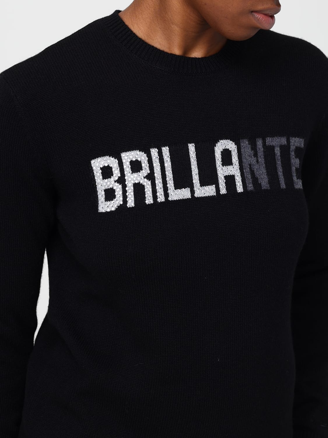 MC2 SAINT BARTH JERSEY: Jersey mujer Mc2 Saint Barth, Negro - Img 3