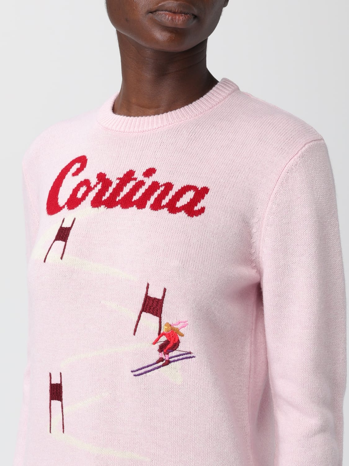 MC2 SAINT BARTH JERSEY: Jersey mujer Mc2 Saint Barth, Rosa - Img 3