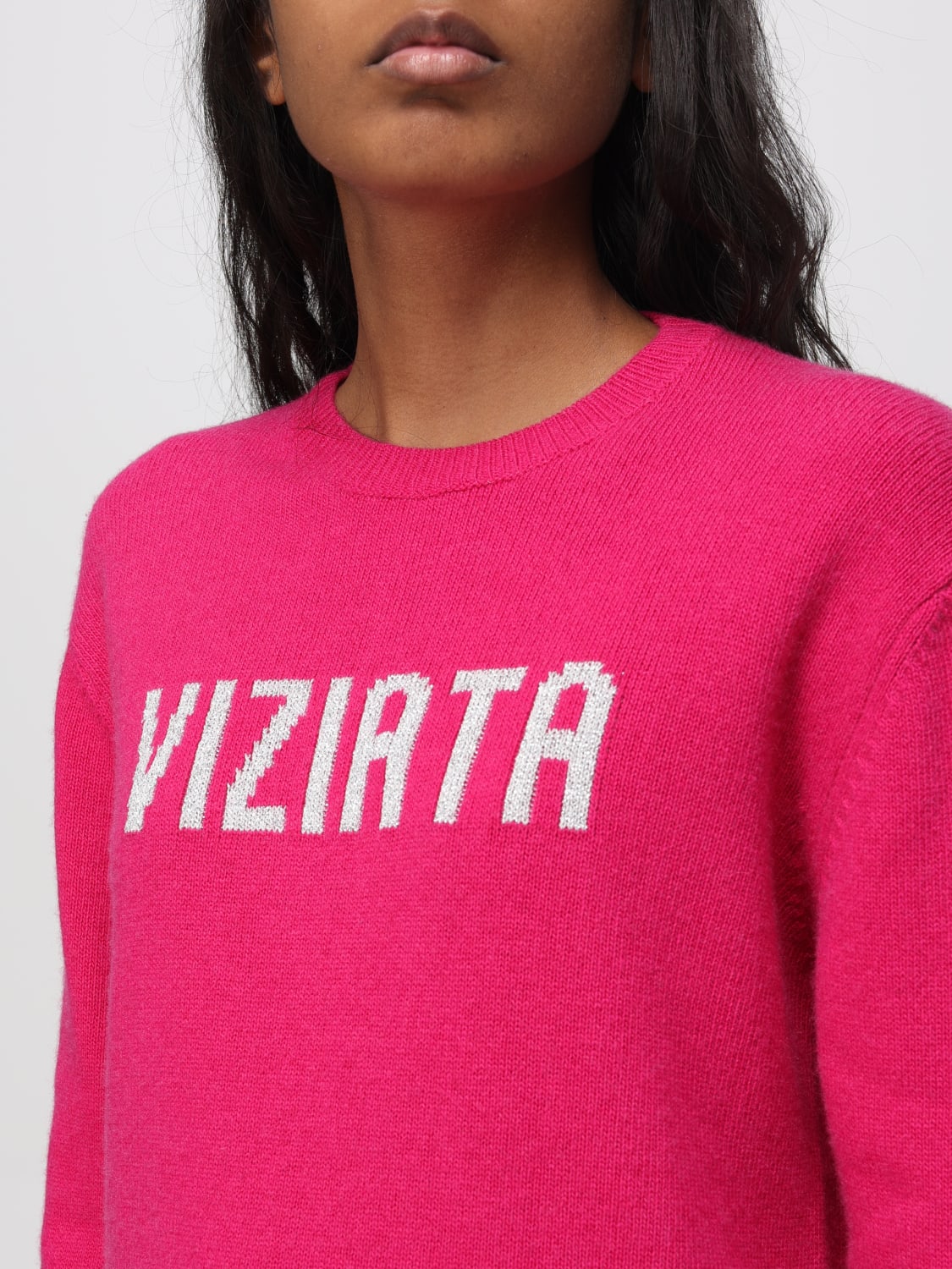 MC2 SAINT BARTH PULLOVER: Pullover damen Mc2 Saint Barth, Pink - Img 3