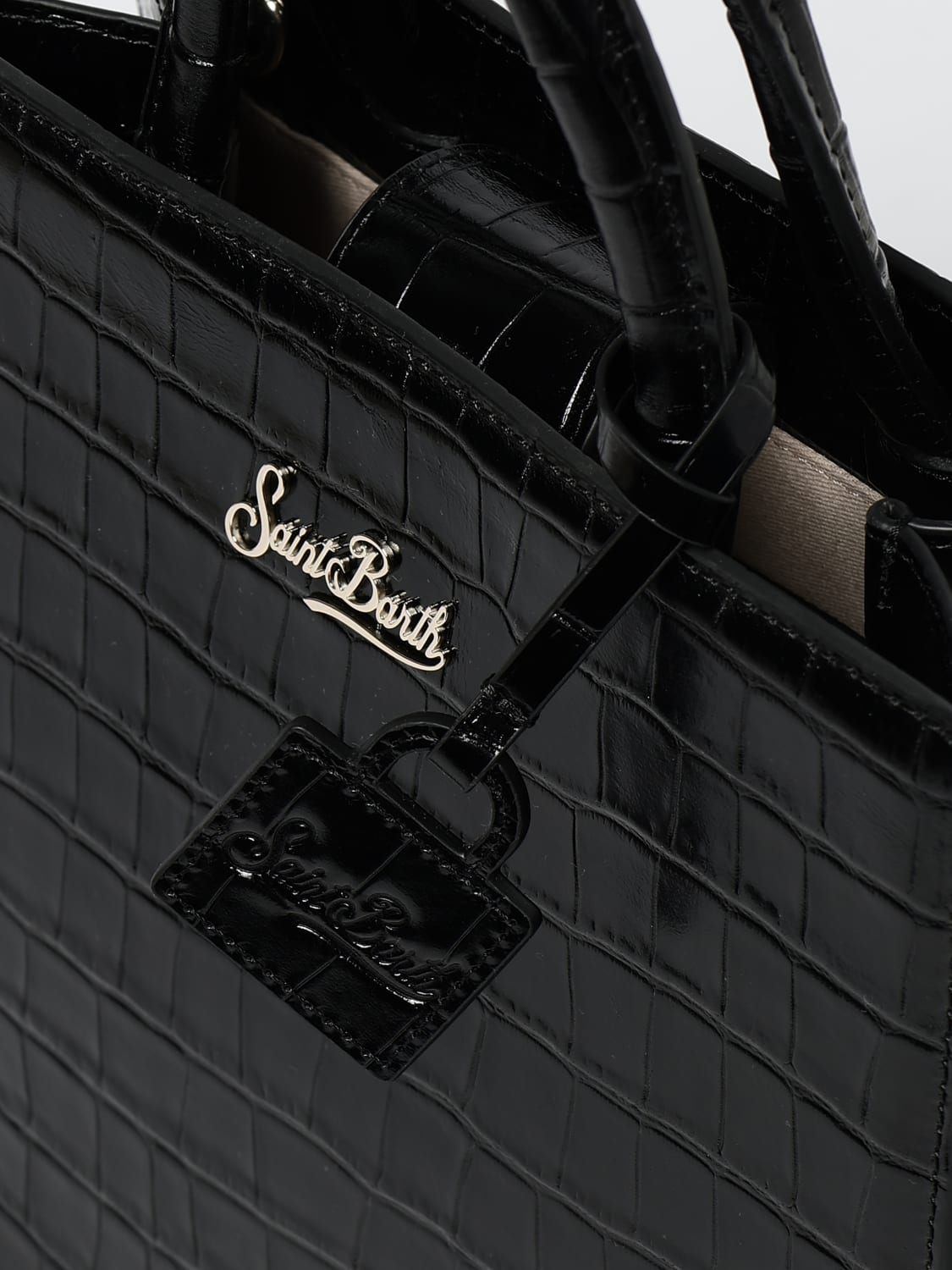 MC2 SAINT BARTH HANDBAG: Shoulder bag woman Mc2 Saint Barth, Black - Img 3