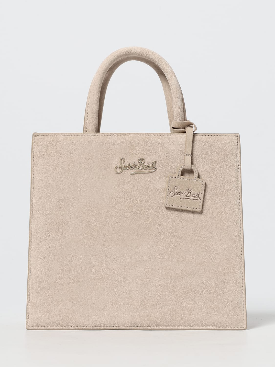 MC2 SAINT BARTH HANDBAG: Shoulder bag woman Mc2 Saint Barth, Beige - Img 1