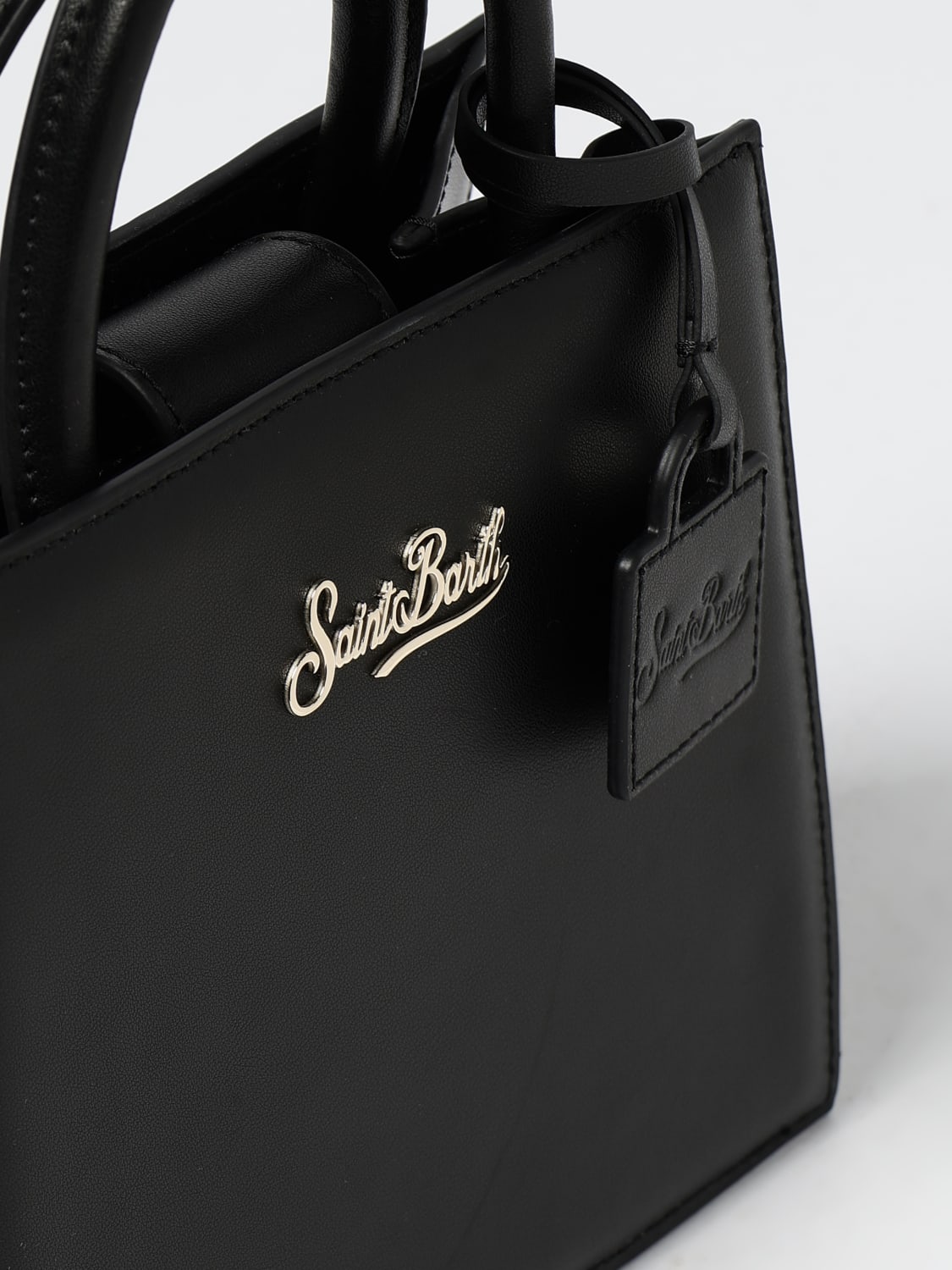 MC2 SAINT BARTH MINI BAG: Shoulder bag woman Mc2 Saint Barth, Black - Img 3