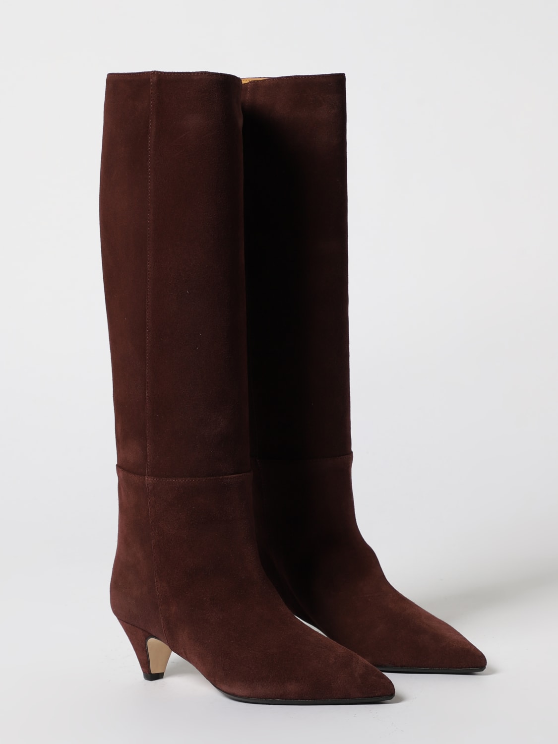 ANNA F. STIVALI: Stivale Anna F. in camoscio , Bordeaux - Img 2