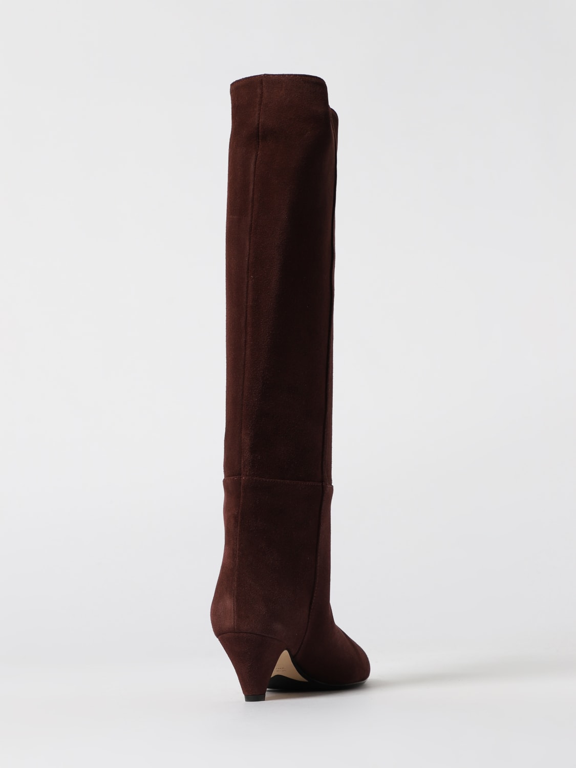 ANNA F. STIVALI: Stivale Anna F. in camoscio , Bordeaux - Img 3