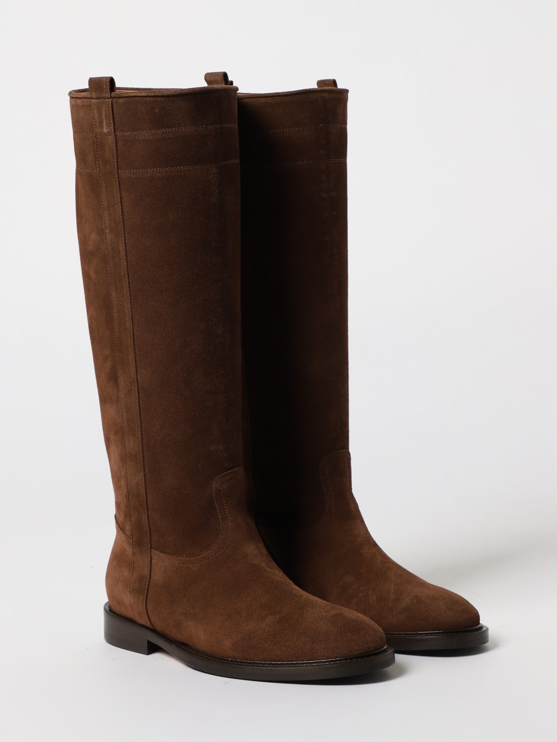 ANNA F. STIVALI: Stivale Anna F. in camoscio , Marrone - Img 2