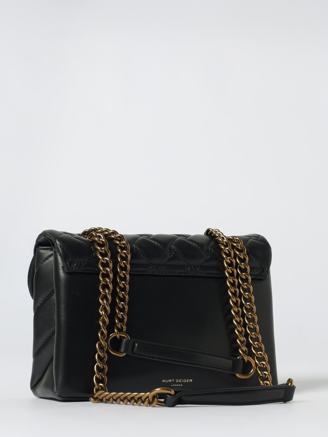 KURT GEIGER LONDON SCHULTERTASCHE: Schultertasche damen Kurt Geiger London, Schwarz - Img 2