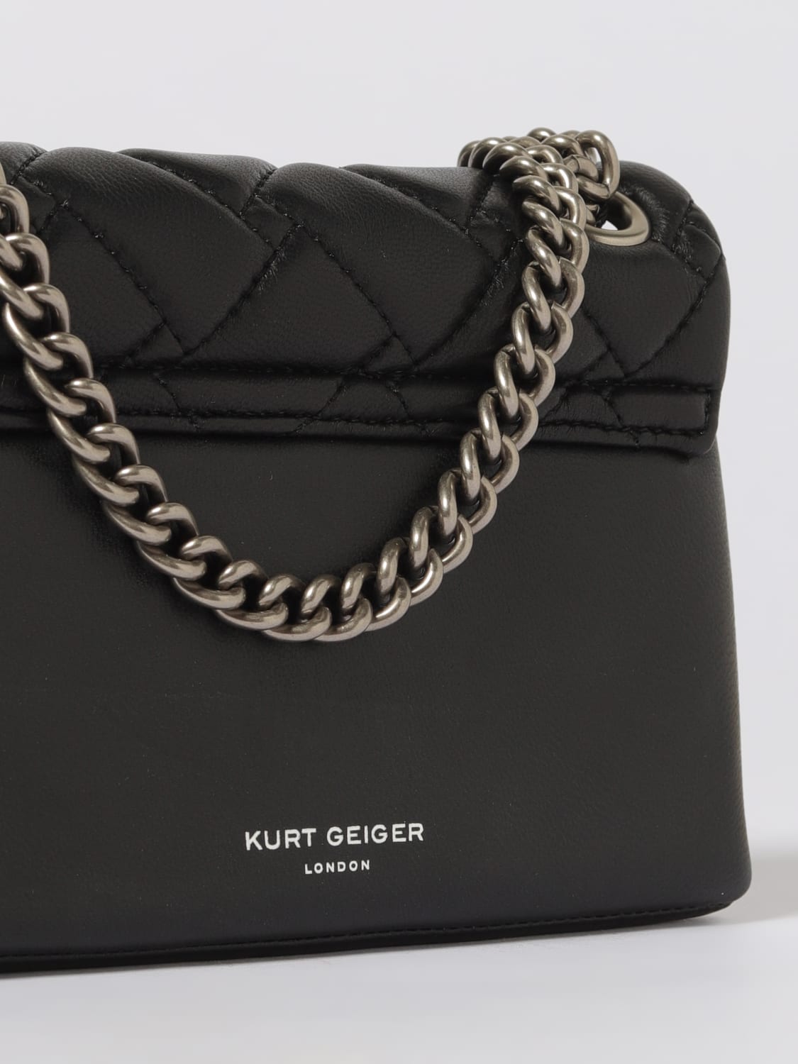 KURT GEIGER LONDON MINITASCHE: Schultertasche damen Kurt Geiger London, Schwarz - Img 3
