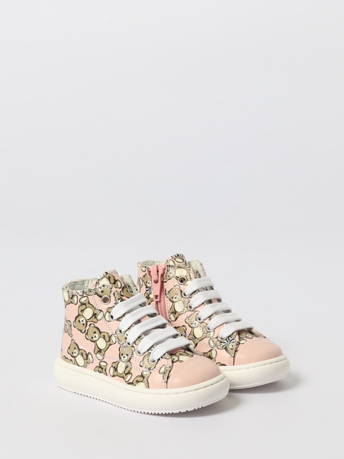 MOSCHINO SNEAKERS: Sneakers kinder Moschino, Weiß - Img 2