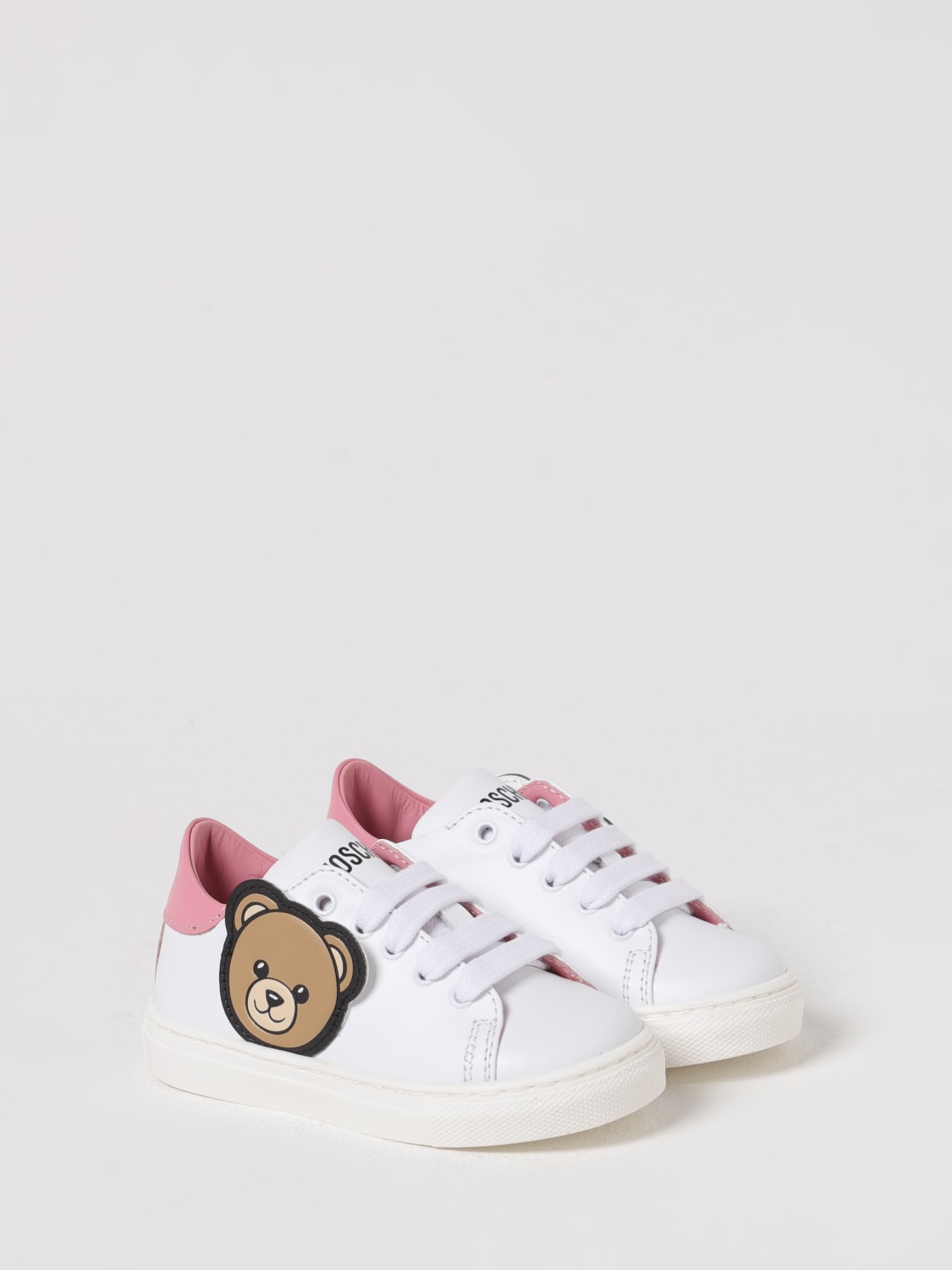 MOSCHINO SNEAKERS: Sneakers kinder Moschino, Weiß - Img 2