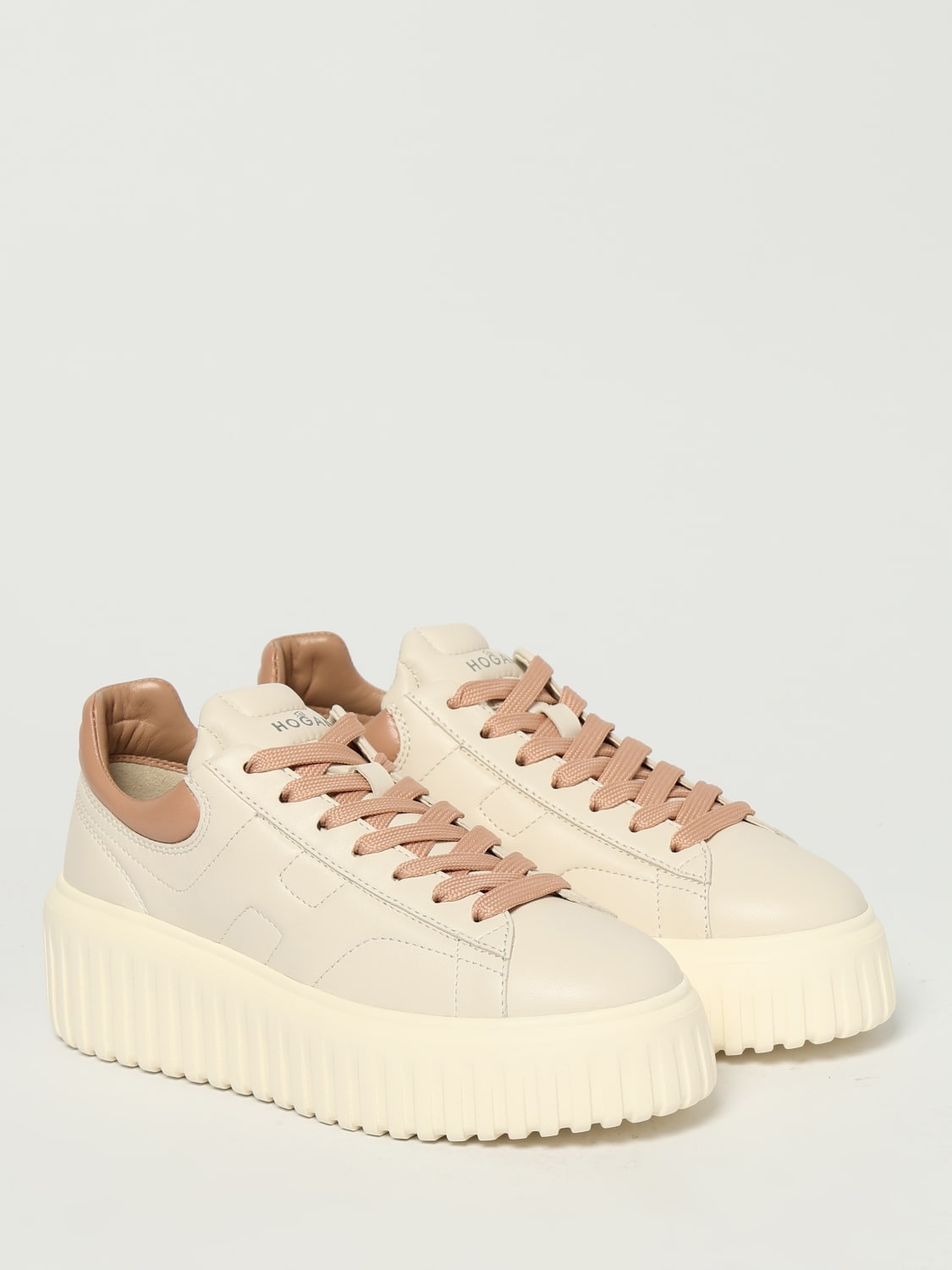 HOGAN BASKETS: Baskets femme Hogan, Beige - Img 2