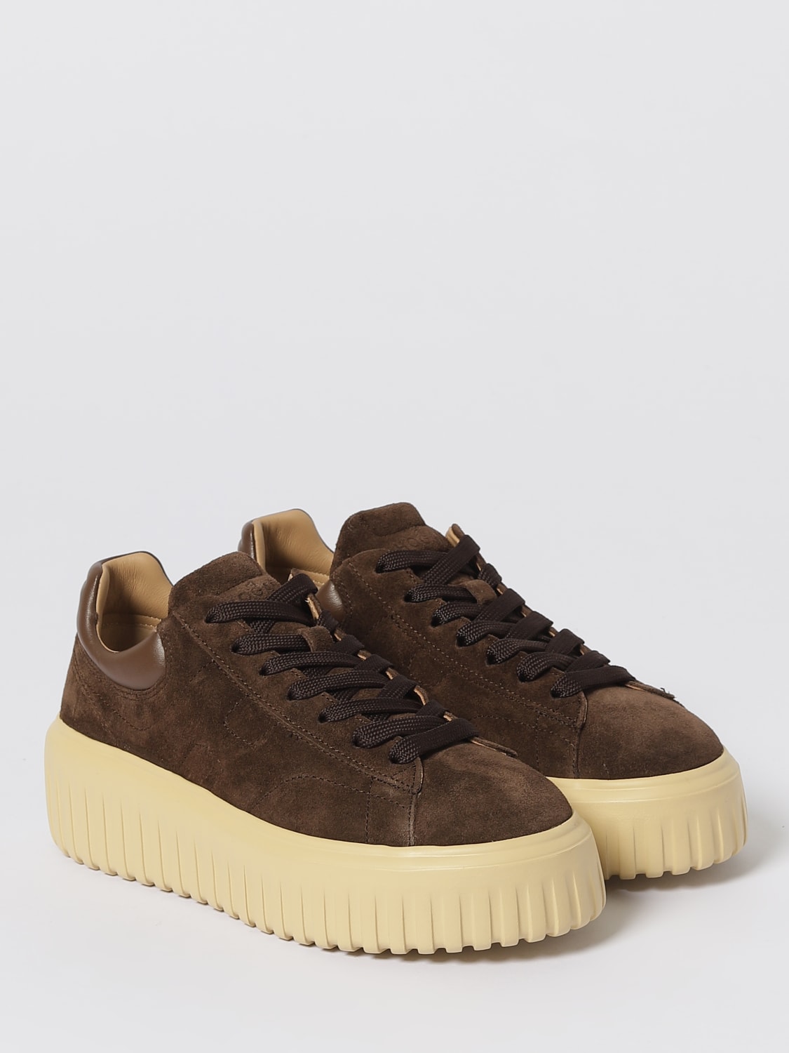 HOGAN SNEAKERS: Sneakers woman Hogan, Brown - Img 2
