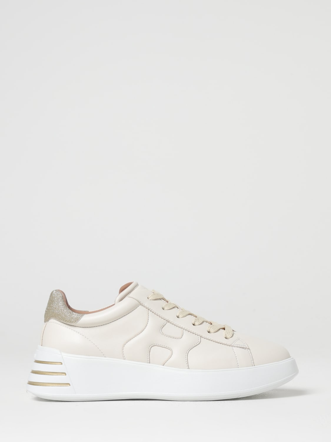 HOGAN SNEAKERS: Sneakers woman Hogan, Yellow Cream - Img 1