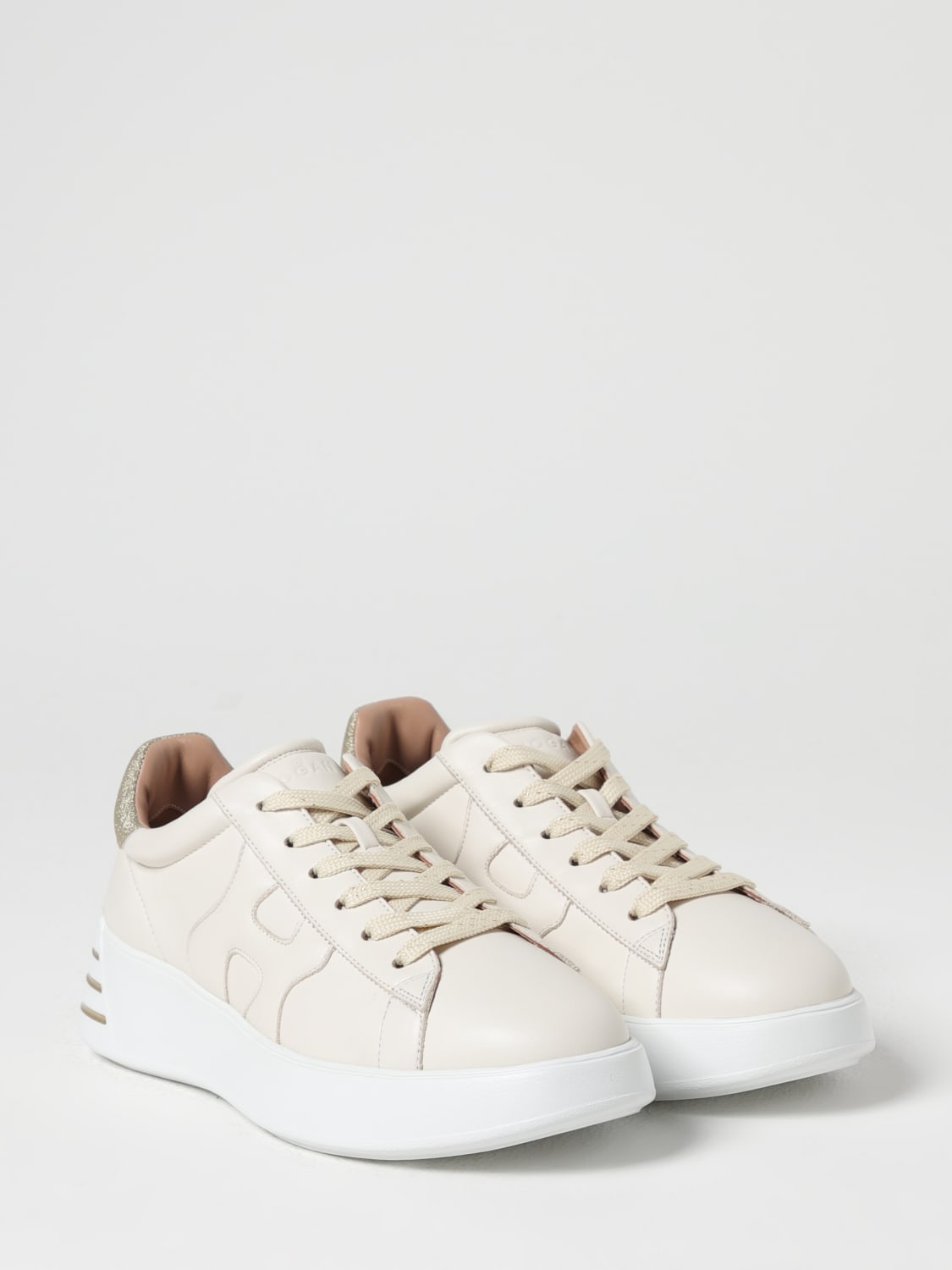 HOGAN SNEAKERS: Sneakers woman Hogan, Yellow Cream - Img 2