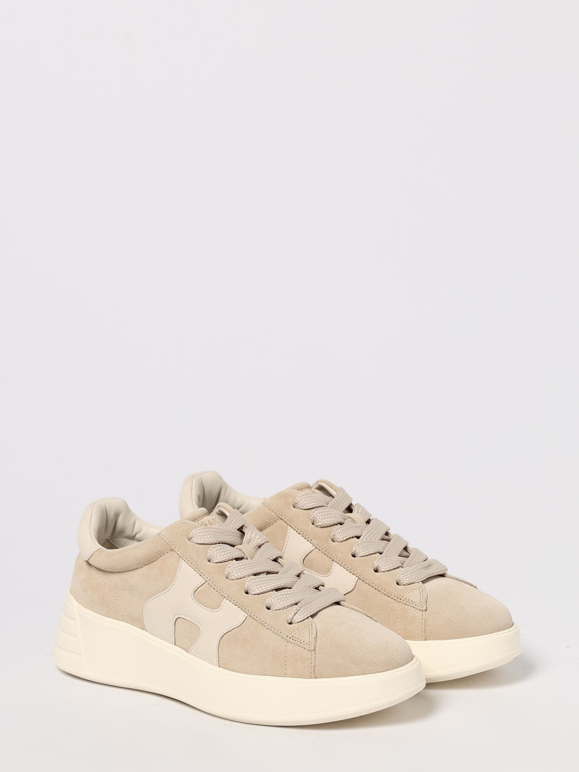 HOGAN BASKETS: Baskets femme Hogan, Beige - Img 2