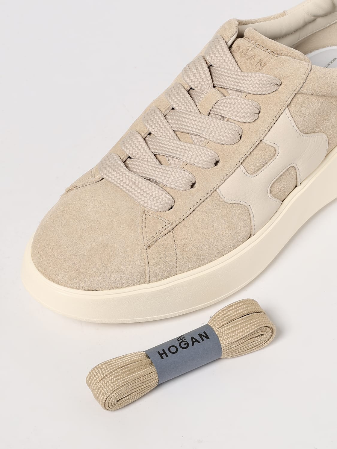 HOGAN BASKETS: Baskets femme Hogan, Beige - Img 4