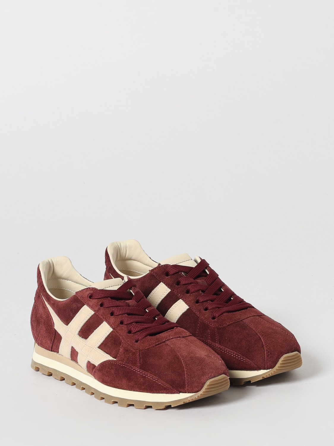 HOGAN SNEAKERS: Sneakers woman Hogan, Burgundy - Img 2