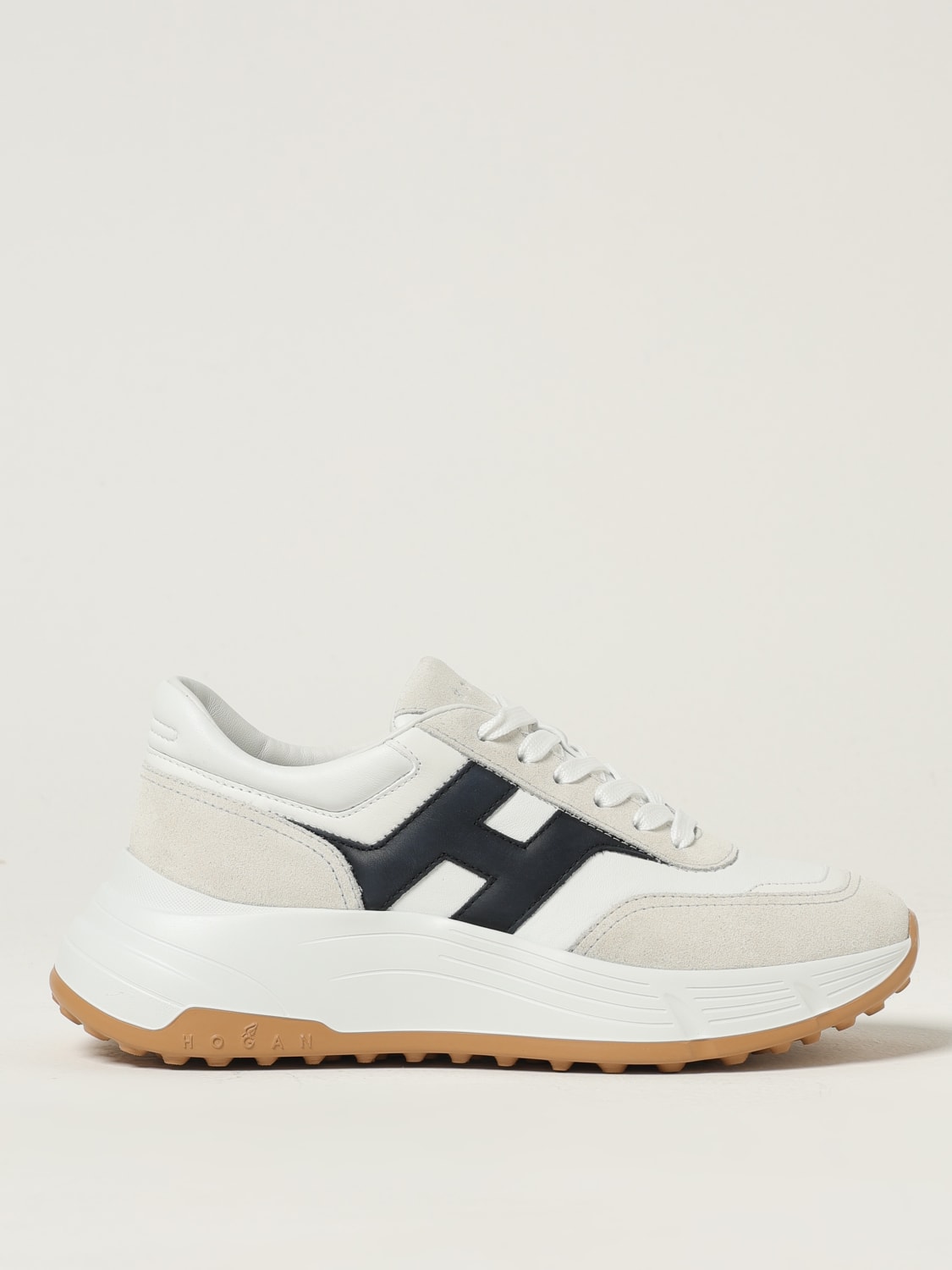 HOGAN SNEAKERS: Sneakers Hyperlight Hogan in pelle , Bianco - Img 1