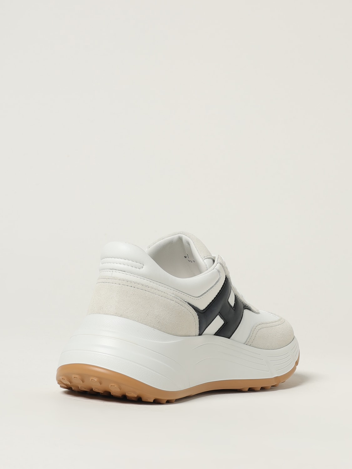 HOGAN SNEAKERS: Sneakers Hyperlight Hogan in pelle , Bianco - Img 3