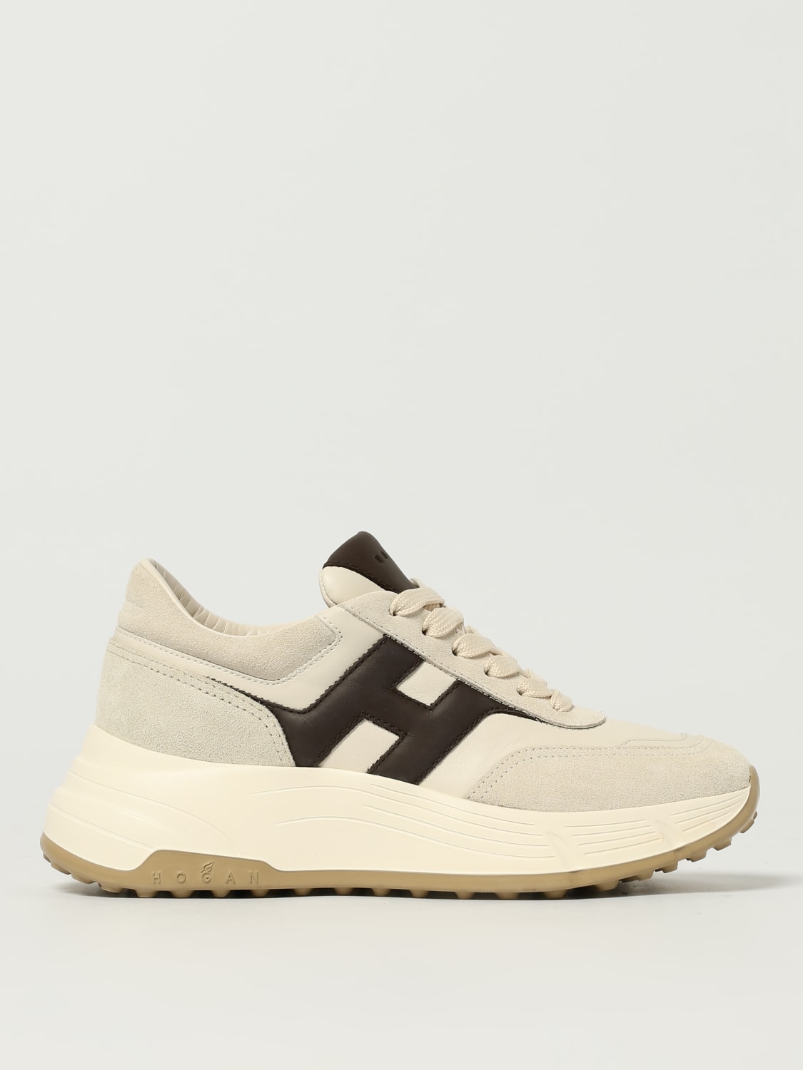 HOGAN SNEAKERS: Sneakers woman Hogan, Beige - Img 1