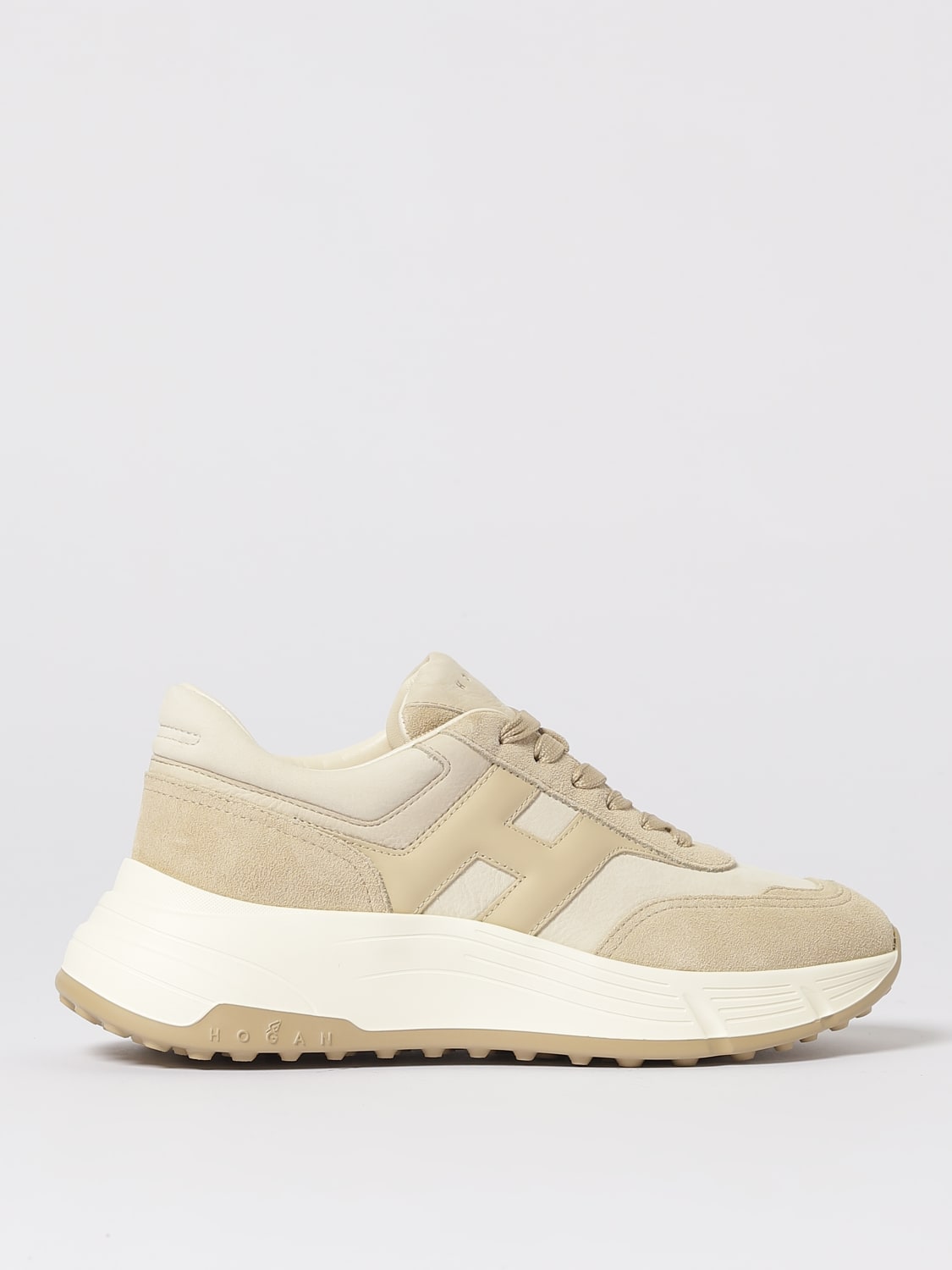 HOGAN SNEAKERS: Sneakers woman Hogan, Beige - Img 1