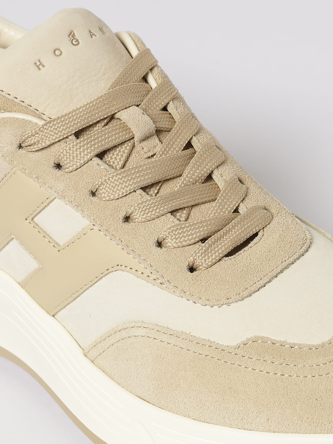 HOGAN SNEAKERS: Sneakers woman Hogan, Beige - Img 4