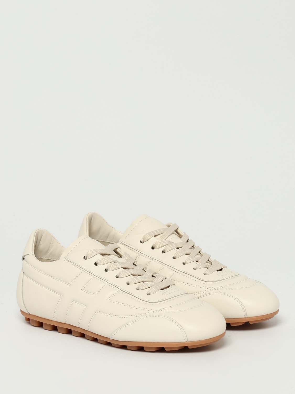 HOGAN SNEAKERS: Sneakers woman Hogan, Yellow Cream - Img 2