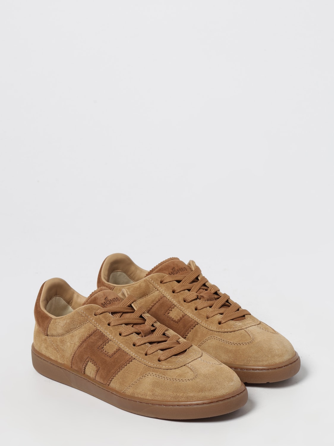 HOGAN TRAINERS: Sneakers woman Hogan, Camel - Img 2