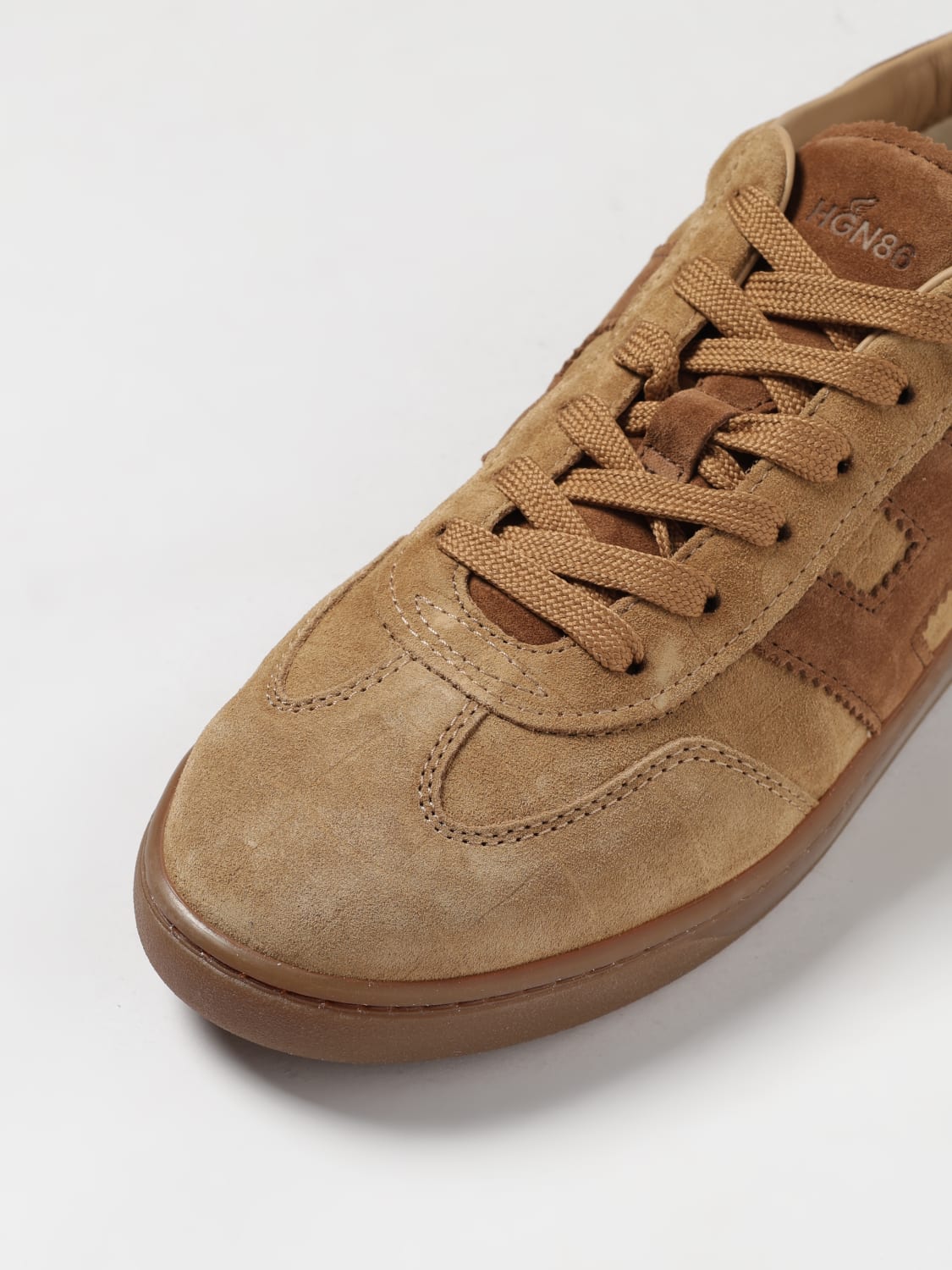 HOGAN TRAINERS: Sneakers woman Hogan, Camel - Img 4