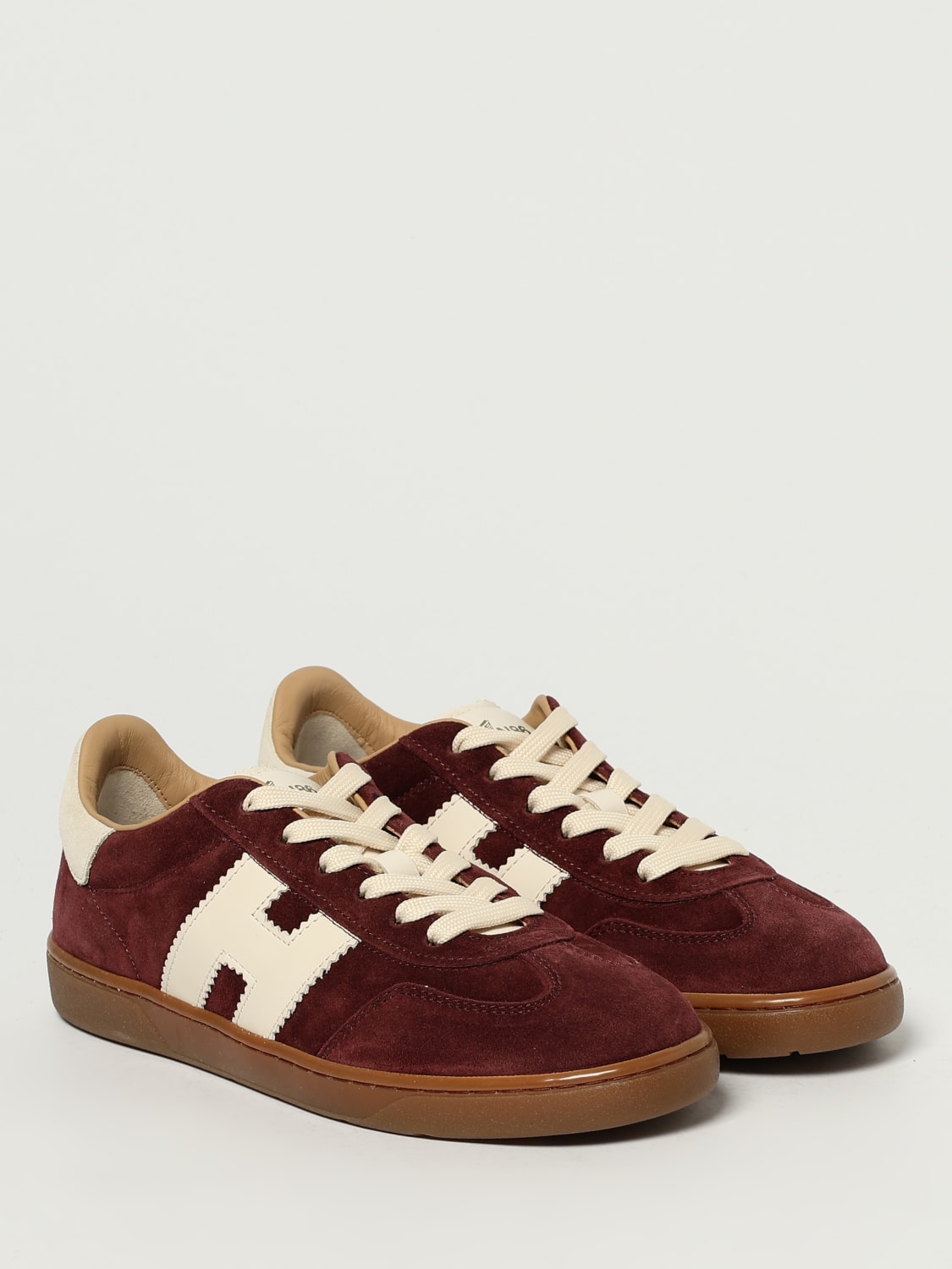 HOGAN SNEAKERS: Sneakers Cool Hogan in camoscio , Terra - Img 2