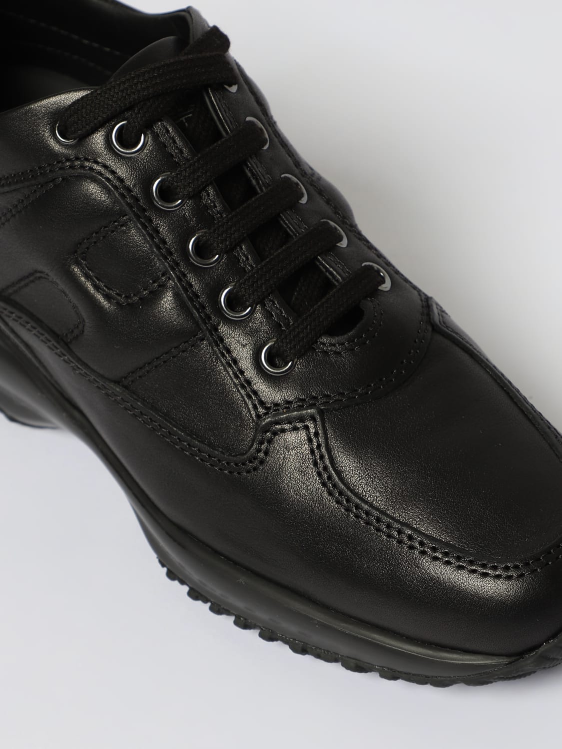 HOGAN SNEAKERS: Sneakers woman Hogan, Black - Img 4