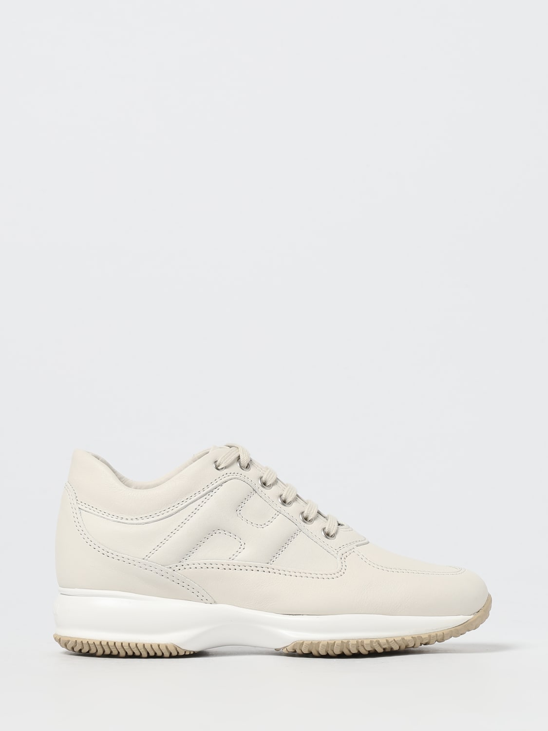 HOGAN SNEAKERS: Sneakers woman Hogan, Yellow Cream - Img 1