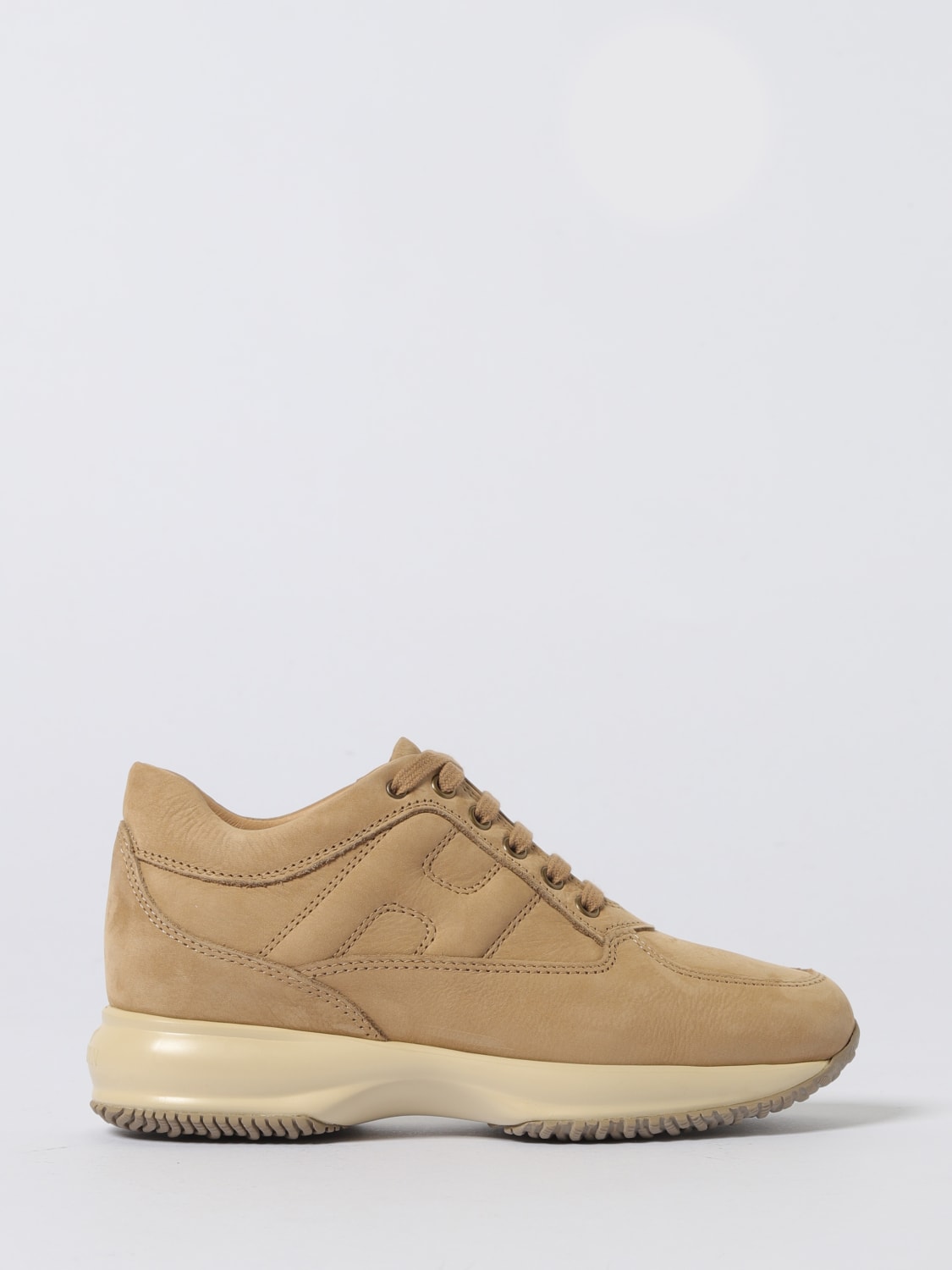 HOGAN SNEAKERS: Sneakers woman Hogan, Camel - Img 1
