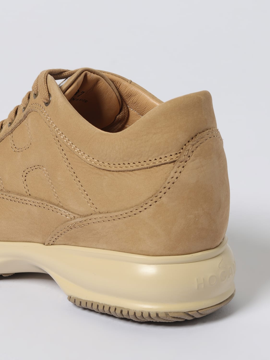 HOGAN SNEAKERS: Sneakers woman Hogan, Camel - Img 4