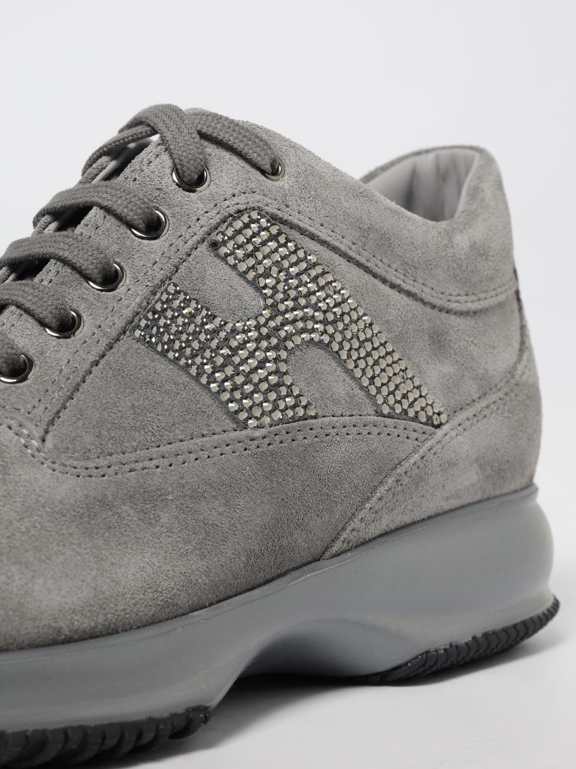 HOGAN BASKETS: Baskets femme Hogan, Gris - Img 4